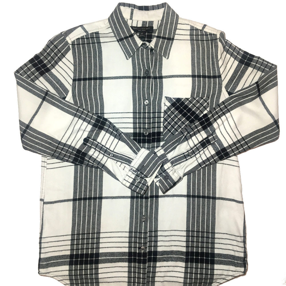 XS Banana Republic Flannel